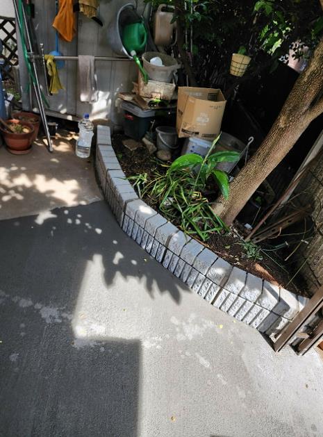 玄関前コンクリート打ち直し 施工画像20