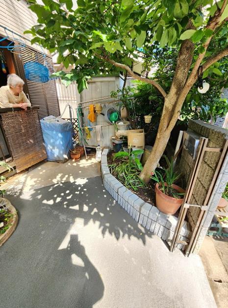 玄関前コンクリート打ち直し 施工画像21