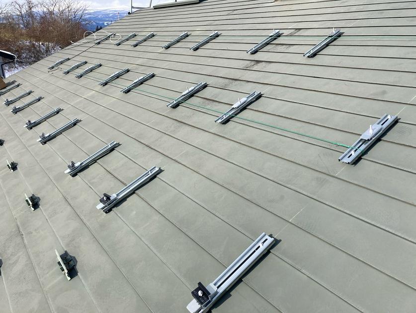 太陽光システム設置 施工画像1