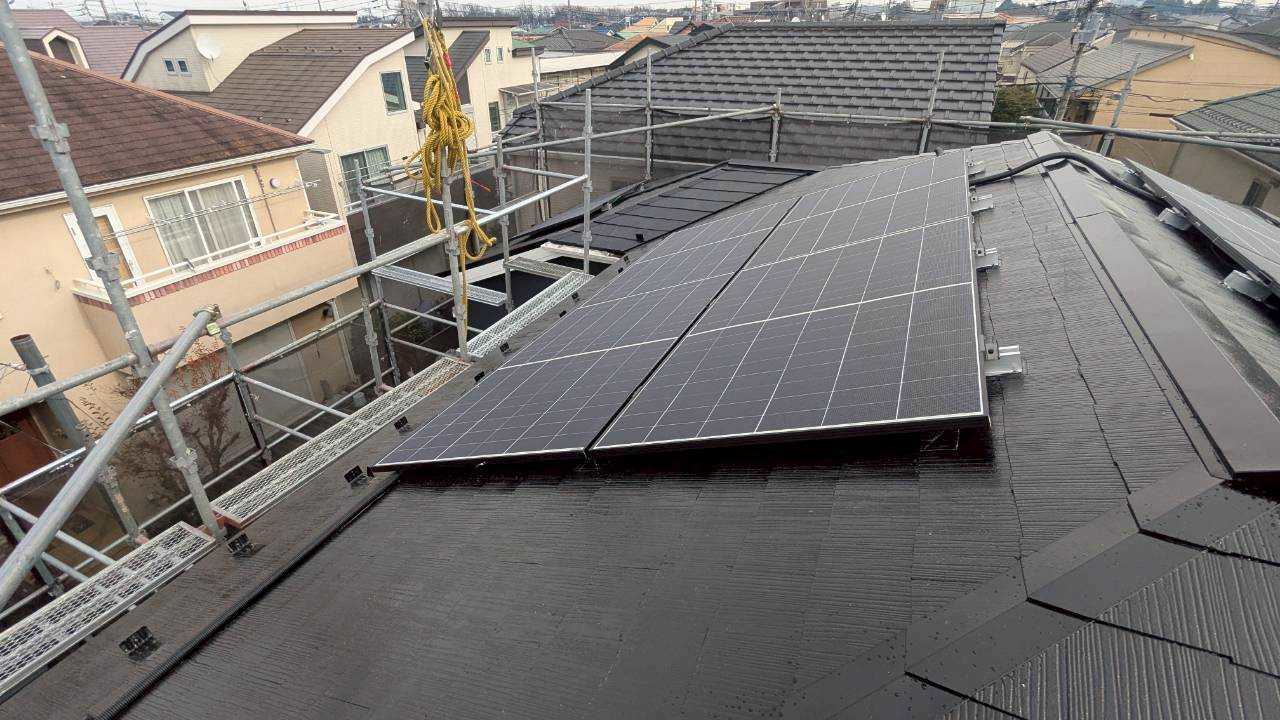 東京都国分寺市|太陽光発電 完工(2026-04-05) 施工後